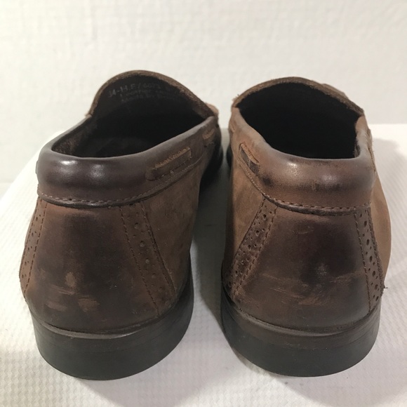 GH BASS Men's 8.5D Brown Loafers#A132 - Picture 4 of 7